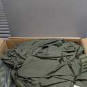 Andency King Size Comforter Set Olive Green - 7 Pieces Bed in a Bag King Boho Olive Green Bedding Comforter Sets, Tufted Bed Set with Comforter, Sheets, Pillowcases & Shams (King (104"x90"))