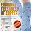 Doctor's Select 3 Pairs Copper Toeless Compression Socks Women & Men - 20-30 mmHg Open Toe Compression Socks Knee High Women