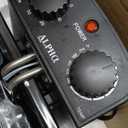 Alpha Living Electric Deep Fryer  4.5L Deep Fryer with Basket with 2-Quart and 4-Quart Baskets  High-Grade Stainless Steel  Temperature Control and Timer  Ideal for Fried Chicken, Fries