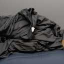 Monbix Queen Comforter Set - 7 Pieces Blue Gray Bed in a Bag Queen Bedding Sets with Comforters, All Seasons Comforter Bed Set with Sheets,Pillowcases & Shams (Queen(90"X90"))