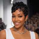 Short Curly Pixie Cut 13x4 Lace Front Wig Human Hair Wigs 13x4 HD Lace Frontal Wigs Short Layered Curly Glueless Wig Pre Plucked Deep Wave Pixie Cut Human Hair Wigs for Black Women, Natural Black