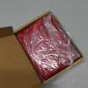 DiliComing Red Velvet Ornaments Christmas Tree Bows - 24 Pcs Red Velvet 5 x 7 Inch Christmas Bows for Gift Wrapping Crafts Holiday Decor for Tree Garland Topper Wedding Party Home Decorations Indoor