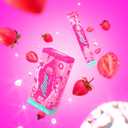 Alani Nu PINK SLUSH Energy Sticks, Energy Drink Powder, 200mg Caffeine, Pre Workout Performance with Antioxidants, On-The-Go Drink Mix, Biotin, B Vitamins, Zero Sugar, 5-10 Calories, 10 Pack (EXP 12/01/27)