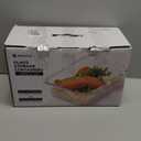 BOROHOUSE 10Pack Glass Food Storage Containers with Tempered Lids – Borosilicate, Airtight, OvenSafe (4°F~950°F), BPAFree, 4.4 & 1.6 Cup, LeakProof, Dishwasher Safe (Blue)