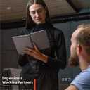 (2 Pack of) Server Book for Waitress and Waiter  VNKI 8 Pockets PU Leather Waitress Book Organizer  Cute Server Book, Guest Checks Book Holder Money Pocket Fit Server Apron (Pink)