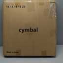 14in, 14in, 16in, 18in, 20in Low Volume Cymbal Golden Mute Cymbal Crash Cymbal Drum Quite Alloy Cymbal for Kids Adult Practice Traditional Finish Brass for Drum Hardware Cymbal Pack