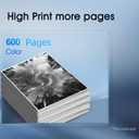 SHUPAN 60XL Color Ink Cartridge Replacement for HP 60 60 XL Ink Work for PhotoSmart C4780 C4680 C4795 C4650 DeskJet F4480 F4440 F4280 Envy 110 Printer (1 Tri-Color)