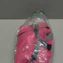 BRKURLEG Dog Winter Coat with Harness Built in, Winter Dog Jacket for Small and Medium Dogs, Small Dogs Snowsuit Reflective Windproof Cold Weather Coat, Puppy Warm 100% Polyester Coats, Hot Pink, M