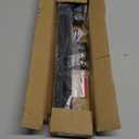 Curtain Rods for Windows 36-78 inch, 5/8 inch Matte Black Curtain Rod with Brackets Adjustable by Splicing for Bedroom Kitchen Study Living Room