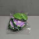 Superdream 4PCS Large Artificial Floating Lotus Flowers, Home Garden Pond Aquarium Wedding Decor (7inch) (Purple)