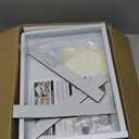 Seinloes Pull Out Cabinet Organizer,4-Side Expandable to Maximize Cabinet Space,Slide Out Drawers with 3 Rail Design,Roll Out Shelf with Raising Pad for Framed Cabinet,13"-21"W x 17"-24"D,White,2 Pack