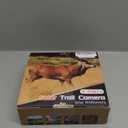 Ai Trail Camera Cellular  Game Camera with Built-in Solar Panel, 32GBSd and SIM Card, 100mp Photos, 4k Videos 2 Way- Talk with Night Vision Motion Activated Waterproof