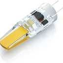 G4 LED Light Bulbs 3000K Warm White Lighting Dimmable, 3W Equivalent to 30W AC DC 12V-24V, Bi-pin LED Bulb Silicone G4 LED Bulbs (10-Pack)