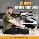 FlexBuddy Stretching Tool  2-in-1 Flexibility & Back Trainer | Daily Mobility & Pain Relief | Compact Stretch Aid for Home, Office & Gym