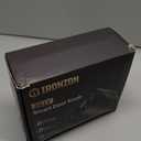 IRONZON Fingerprint Door Knob Fingerprint Door Lock with App Control Smart Door knob for Bedroom, Biometric Door Lock for Apartment Office and Garages (Black)