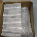 Acrylic Sign Holder 4x6, 15 Pack Clear Double Sided Menu Stand, Desktop Paper Holder Suitable for Restaurants, Office, Store, Show Fair