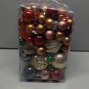 Christmas Ornament Set, 60-70Pcs Shatterproof Christmas Ball Set, Shatterproof Hanging Ball Ornaments for Xmas, Colorful Decorations, Perfect for Xmas Tree Decorations and Holiday Party Decor