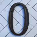 BetLight Cast Iron House Numbers-5 Inch Rustic Address Number- Solid & Heavy Duty/Easy Install with Matching Screws-Number 0