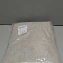 NICETOWN Natural Linen 100% Blackout Short Curtains 48 inches, Thermal Insulated & Noise Reducing Window Draperies with Grey Liner, Short Drapes for Cafe Bar (52" W by 48" L, 2 Panels)