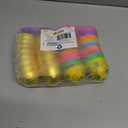 JOYIN 18 Pcs Printed Easter Eggs Include 8 Golden Eggs, 3.15" Colorful Plastic Easter Eggs, Fillable Empty Eggs for Easter Egg Hunt, Basket Stuffer Filler, Egg Toddler Gift