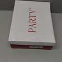 Women's Closed Toe Pumps 3-Inch Chunky Heels Pumps Ankle Strap Dress Wedding Shoes (8)