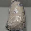 Linen Curtains 100 Inches Long for Living Room 2 Panels Set Neutral Farmhouse Thick Flax Burlap Rings Hooks Back Tab Viral Pinch Pleated 100 Inch Curtain Drapes for Dining Bedroom Tan Beige