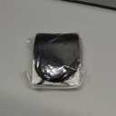 Clip in Bangs, 100% Real Human Hair Dark Brown Fake Bangs Clip in Hair Extensions Wispy Bangs Fringe with Temples Hairpieces for Women Curved Air Bangs for Daily Wear