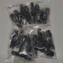 JiiinMiiin M14x1.5 Black Wheel Lug Bolts, WheelBolt Thread for Wheel Spacers, 17mm Hex, 45mm Thread Length, Conical Seat, 20 Pack