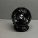 Vornado 5303 Small Whole Room Air Circulator Fan with Base-Mounted Controls, 3 Speed Settings, Multi-Directional Airflow, Removable Grill for Cleaning, Black