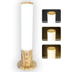 VUSIHOO Light Therapy Lamp 10,000 Lux Happy Sunlight Lamps UV-Free with 3 Color Temperatures, Adjustable Brightness, Timer & Memory Function, Sun Lamp, Full Spectrum Light for Home, Office