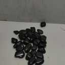 Midwest Hearth Natural Decorative Polished Black Pebbles 1" to 3" Size (5-lb Bag)