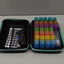 Monthly Pill Organizer 3 Times a Days, Friwole Medicine Organizer Box with Portable Hard Shell and Pill Cutter, 31 Day Pill Box with Monthly and Weekly Sticker (3 Times a Day)