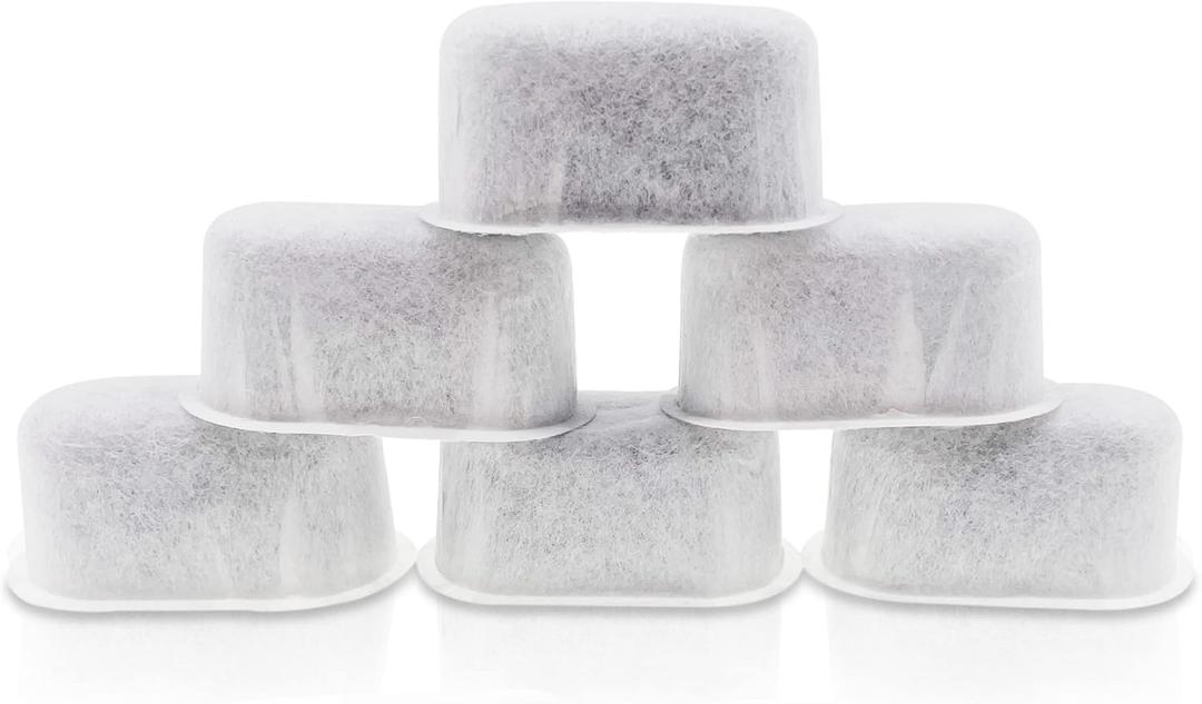 6-Pack Advanced Water Filter Cartridges for Mr. Coffee Easy Measure and Dishwashable Coffee Makers, Premium Water Filtration