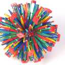 University Games, Hoberman Original Sphere-Rainbow, award-winning geometric expanding/contracting ball, Ages 4 to 104, Small
