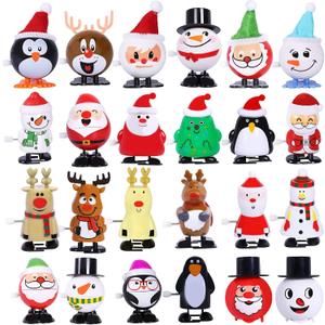 Max Fun 24 Pack Christmas Wind Up Toys Stocking Stuffers for Christmas Party Favors Goody Bag Filler (Christmas)