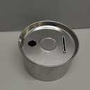 Cat Water Fountain Stainless Steel: 74oz/2.2L Cat Fountain for Drinking - Pet Water Fountain for Cats Inside - Automatic Dog Water Dispenser Bowl Feeding & Watering Supplies 6 Filters 3 Sponges