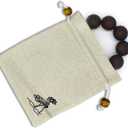 Drawstring Burlap Gift Bags Empty Sachet Bags for Lavender, Soft Breathable Washable Pouches, Storage Bags for Organizing. (Beige-50, 4.72 * 5.91 inch)