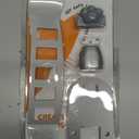 Metal Cat Door Latch, Door Prop for Cats, Easy Install, Durable & Foldable, 5 Adjustable Sizes Keep Interior Door Cracked Open for cat - Dog Proof Cats Feeding Station, No Wall Damage (Silver)