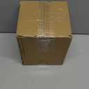 Farmhouse Vase for Home Decor, Vintage Rustic Terracotta Flower Vase Suitable for Home Decor, Living Room, Shelf, Dining Table. 7IN. (6.1*7IN, Brown and Black)