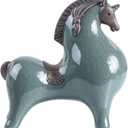 Kaolituis Room Partition Bookshelf Wine Cabinet Decoration, Personality Fashion Creative Decoration,Crafts Desktop Sculpture Statue Decor Collection Ornaments Present,Unichorned Horse