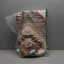 Southwestern Area Rugs - Native American Rug, 5x7 Rug, Aztec Abstract Area Rug, Rustic Tribal Carpet, Washable & Non Slip & Soft Large Rugs, Native American Home Decor (Beige Black Brown)