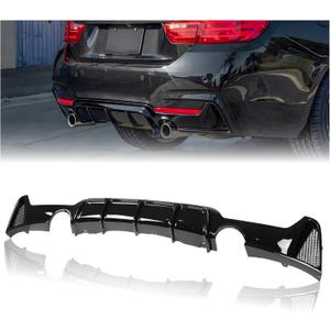 Rear Bumper Diffuser Compatible with 14-20 BMW 4 Series F32 F33 F36 MSport