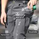 AUTIWITUA Men's Tactical Pants Water Resistant Flex Ripstop Cargo Pants Lightweight Hiking Pants with Multi Pockets(No Belt) (XXL)