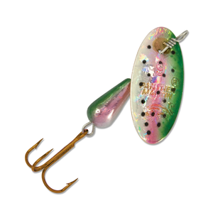 Panther Martin PMH_6_RTH Classic Holographic Spinners Fishing Lure - Rainbow Trout Holographic - 6 (1/4 oz) And Vinyl Sticker Single