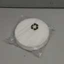 4pcs Nail Dust Collector Replacement Filters for MelodySusie HPro/SProR, Reusable Filter Accessories Compatible with Nail Dust Vacuum Machine, Easy to Clean (White)