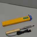 Leponitt 100 Watt Heavy Duty Soldering Iron, 1000 Degree, 5/16" Chisel Tip, Wood Handle, Stained Glass Supplies and More