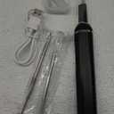 Plaque Remover for Teeth, Dental Cleaning Kit Tartar Remover for Teeth with LED Light & 5 Modes, Rechargeable Dental Cleaner, 4 Replaceable Heads