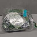 Winlyn 5.9' Long Faux Silver Dollar Eucalyptus Leaves Greenery Artificial Garland in Grey Green for Wedding Arch Swag Backdrop Doorways Table Runner Indoor Outdoor