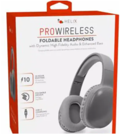 HELIX Pro Wireless Foldable Headphones