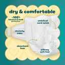 Pampers Swaddlers Diapers, Size 0 (up to 10 lbs), 84 Count, Absorbent, Keeps Baby Dry and Comfortable, Skin Safe Disposable Baby Diaper